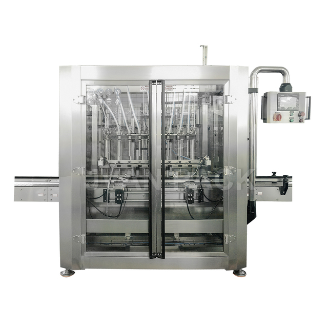 GT8T-8G (R) Máquina de llenado de botella de pasta de 8 cabezas Automática
