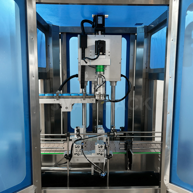 Máquina de tapa de botella automática