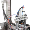 Máquina taponadora de tornillos automática QDX-M con elevador de alimentación de tapas