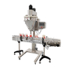 Máquina llenadora de botellas de polvo con barrena volumétrica de proteína neumática automática DF-A con transportador