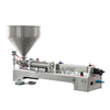 Máquina llenadora de brillo de labios con pistón volumétrico G1WGD, máquina llenadora de botellas de pasta de crema y champú, pintura de aceite comestible