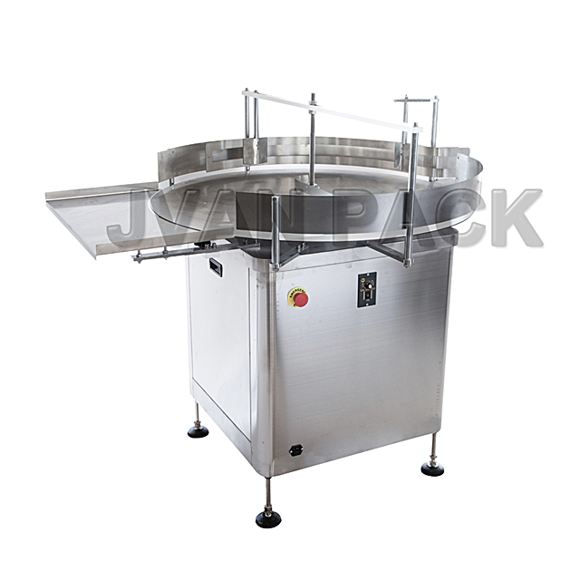 ZXJ-mesa giratoria automática de clasificación de botellas de vidrio, plato giratorio de plástico para botellas de vidrio, mesa de alimentación