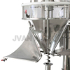 Máquina semiautomática de llenado de polvo de tornillo sinfín para leche en polvo, detergente, chile, harina de café, DF-A