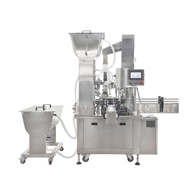 Máquina automática de llenado y taponado por succión YTSP