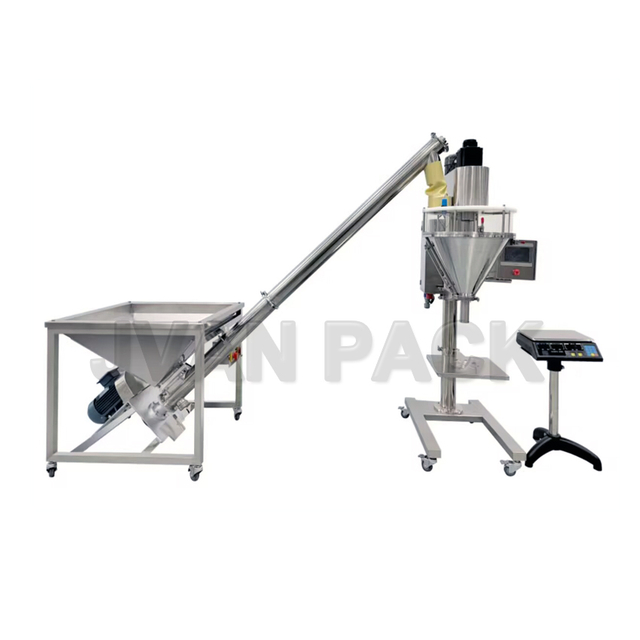 DF-A&DS-3 Máquina automática de llenado de polvo Máquina de llenado de barrena de pesaje para leche en polvo de especias con máquina de alimentación